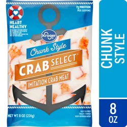 Kroger Chunk Style Crab Select Imitation Crab Meat
