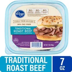 Kroger Thin Sliced Fat Free Traditional Roast Beef