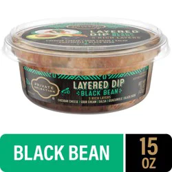 Private Selection Black Bean Layered Dip