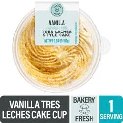 Bakery Fresh Goodness Vanilla Tres Leches Style Cupcakes