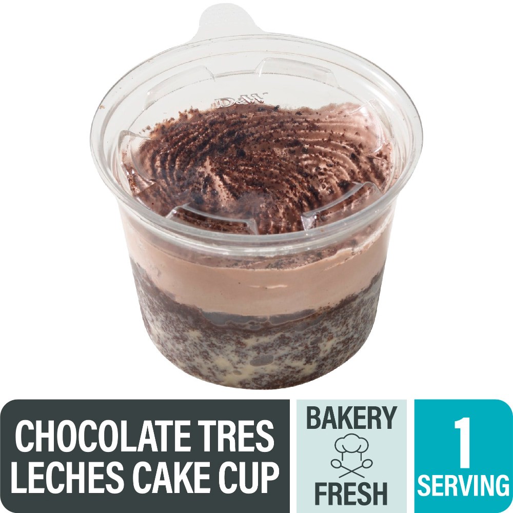 slide 2 of 3, Bakery Fresh Goodness Single Serve Chocolate Tres Leche Cake, 6.81 oz