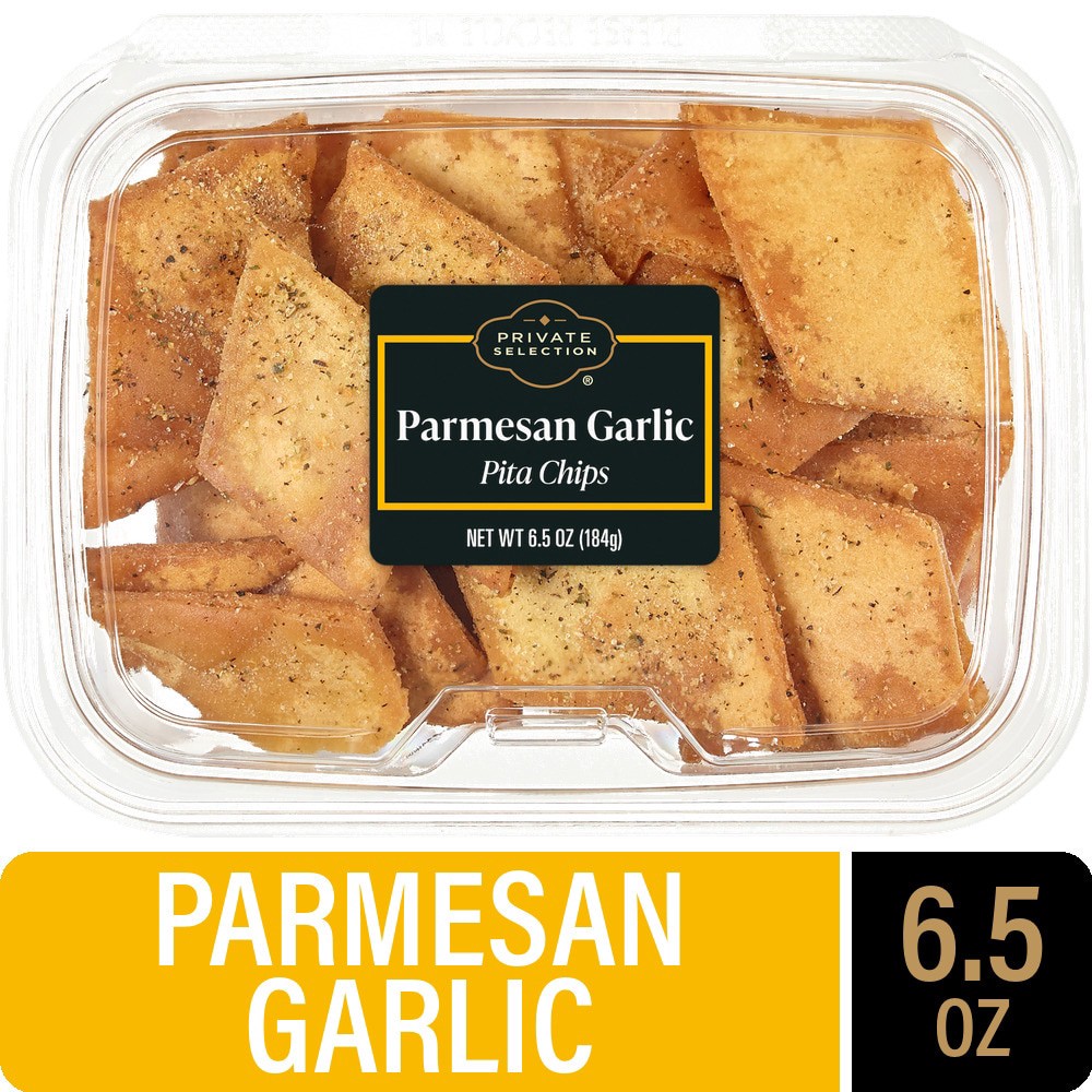slide 2 of 2, Kroger Parmesan Garlic Pita Chips, 6.5 oz