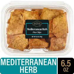 Kroger Mediterranean Herb Pitas Chips - 6.5 oz