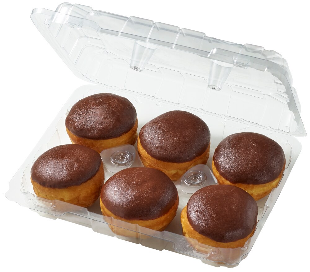 slide 2 of 3, Bakery Fresh Goodness Boston Cream Mini Donuts, 6 ct