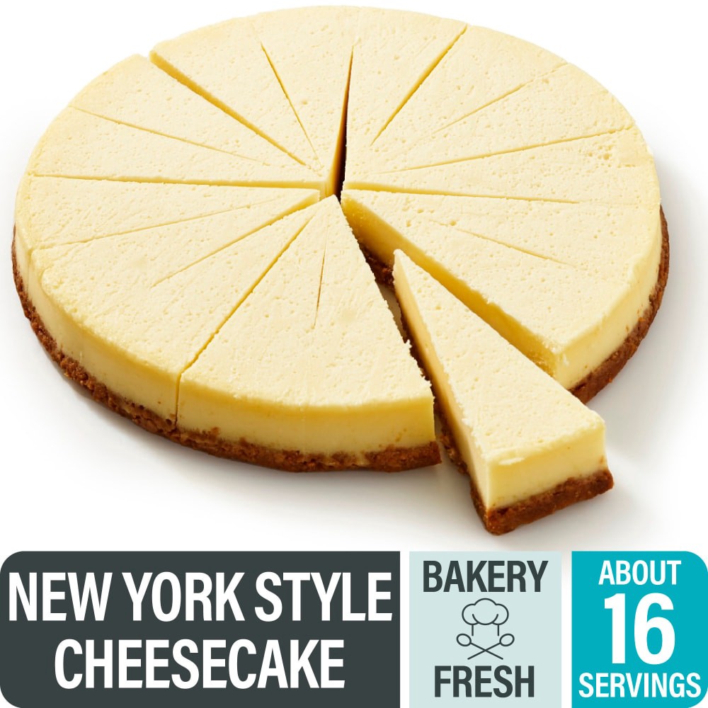 slide 2 of 4, Bakery Fresh New York Style Plain Cheesecake, 36 oz