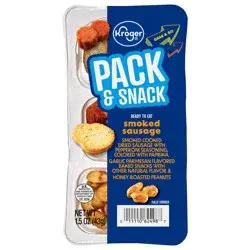 Kroger Smoked Sausage Pack & Snack Kit