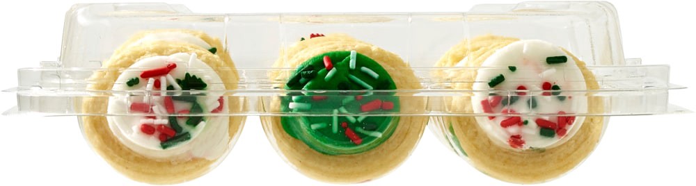 slide 3 of 3, Bakery Fresh Mini Vanilla Frosted Cookies, 9.4 oz