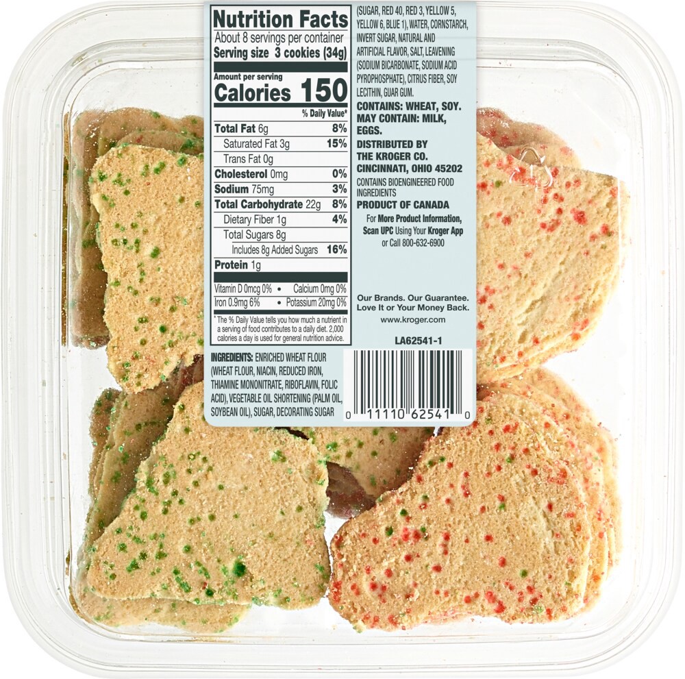 slide 4 of 4, Bakery Fresh Mini Holiday Sugar Cookies, 10 oz