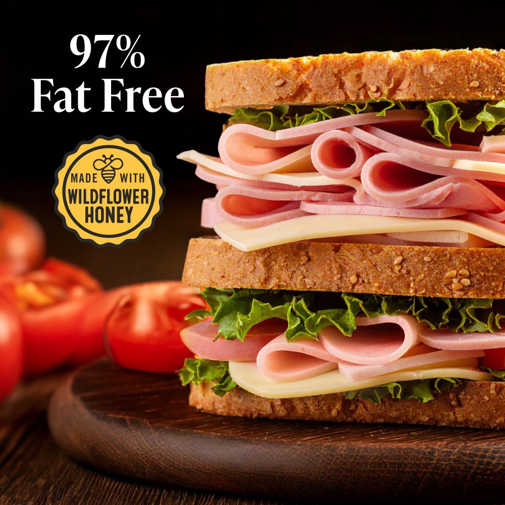 slide 2 of 4, Private Selection Sliced Wildflower Honey Uncured Ham Tub, 8 oz
