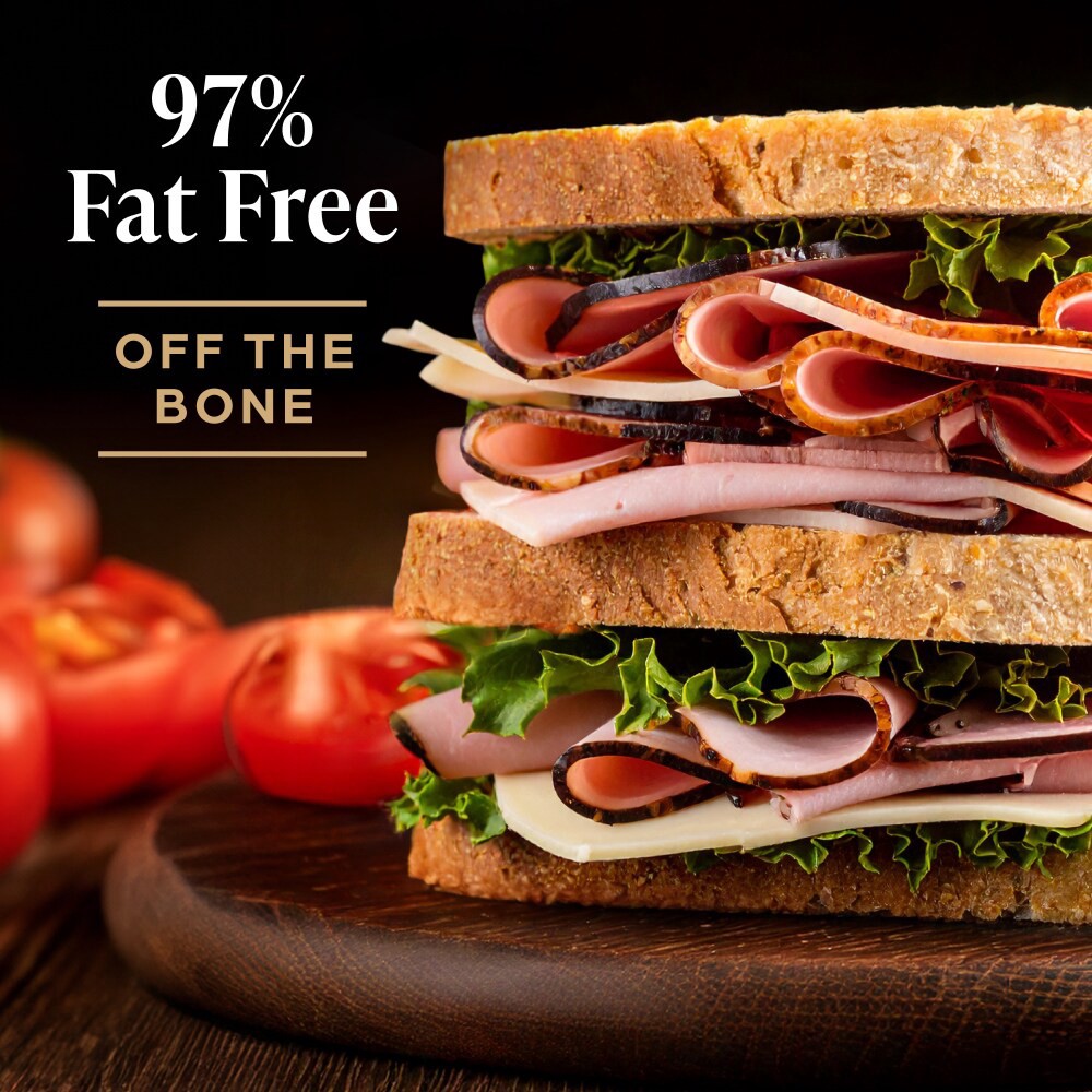 slide 4 of 4, Private Selection Sliced Off The Bone Black Forest Uncured Ham Tub, 8 oz