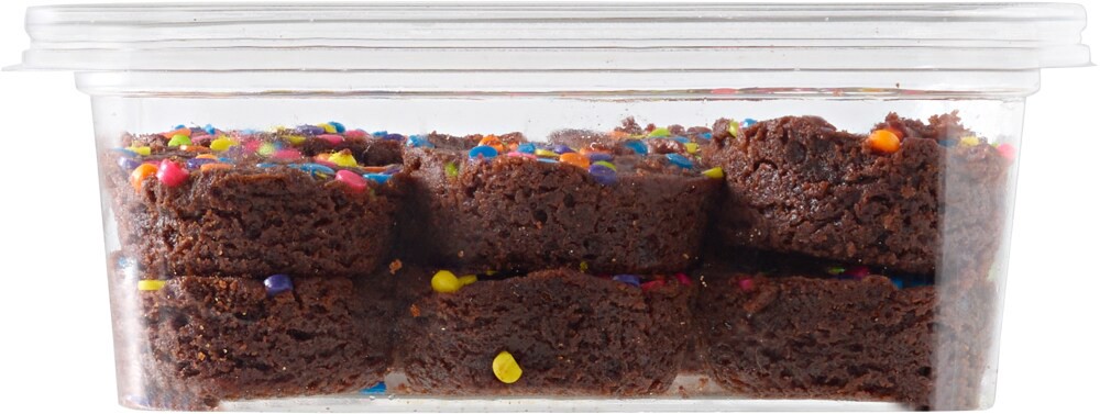 slide 2 of 2, Bakery Fresh Goodness Mini Spring Brownie Tub, 10.9 oz