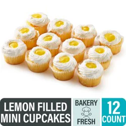 Bakery Fresh Goodness Lemon Filled Mini Cupcakes