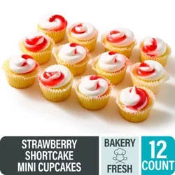 Bakery Fresh Goodness Strawberry Mini Cupcakes