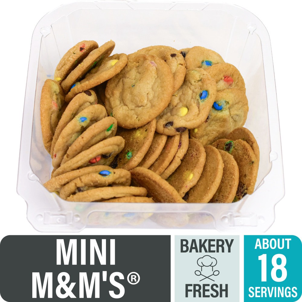 slide 2 of 4, Bakery Fresh Mini M&M Cookies, 15 oz