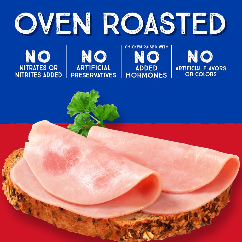 slide 3 of 5, Kroger® Deli Thin Sliced Oven Roasted Chicken Breast/Honey Uncured Ham Variety Pack, 16 oz