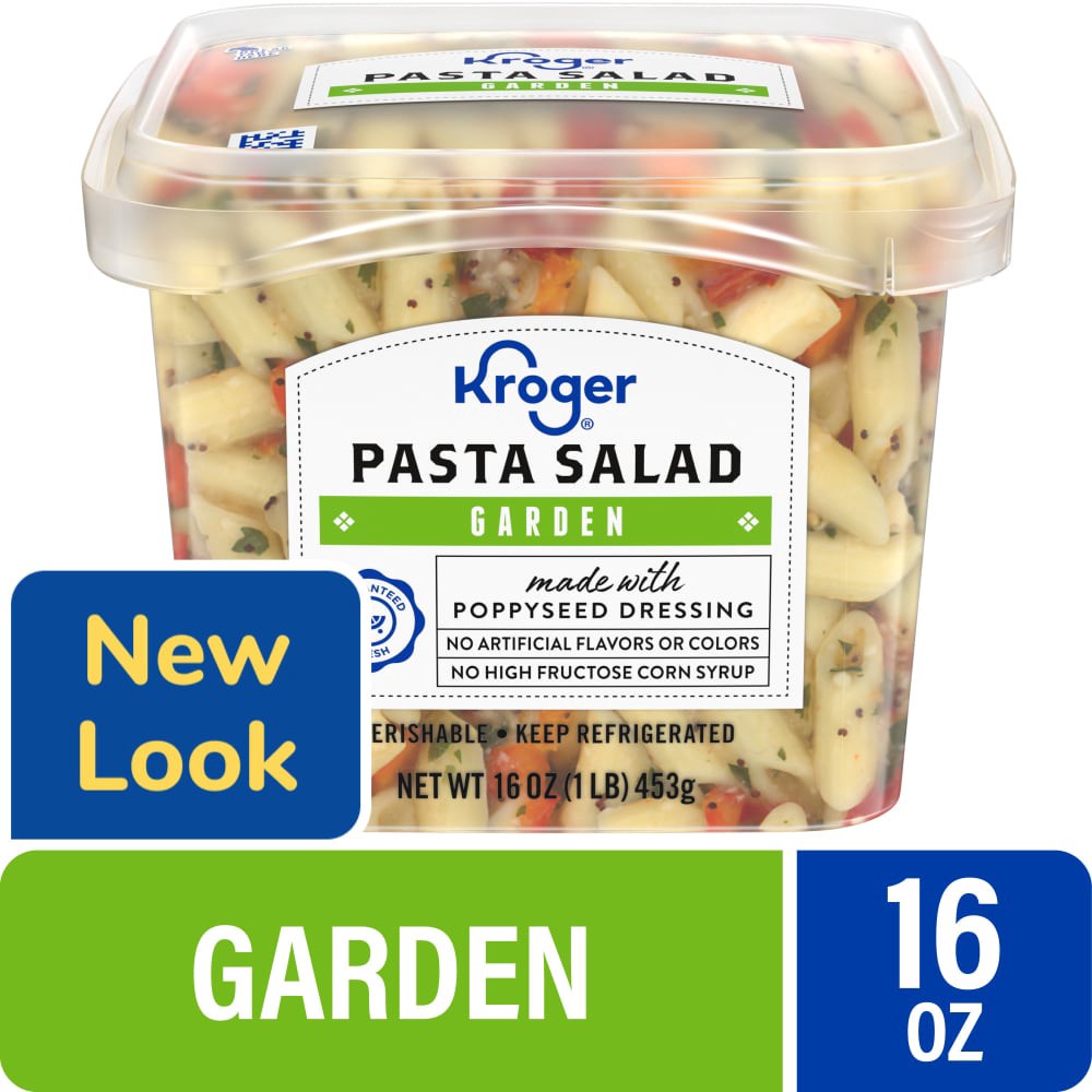 slide 3 of 3, Kroger® Garden Pasta Salad With Poppy Seed Dressing, 16 oz