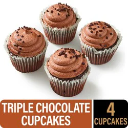 Private Selection Triple Chocolate Cupcakes