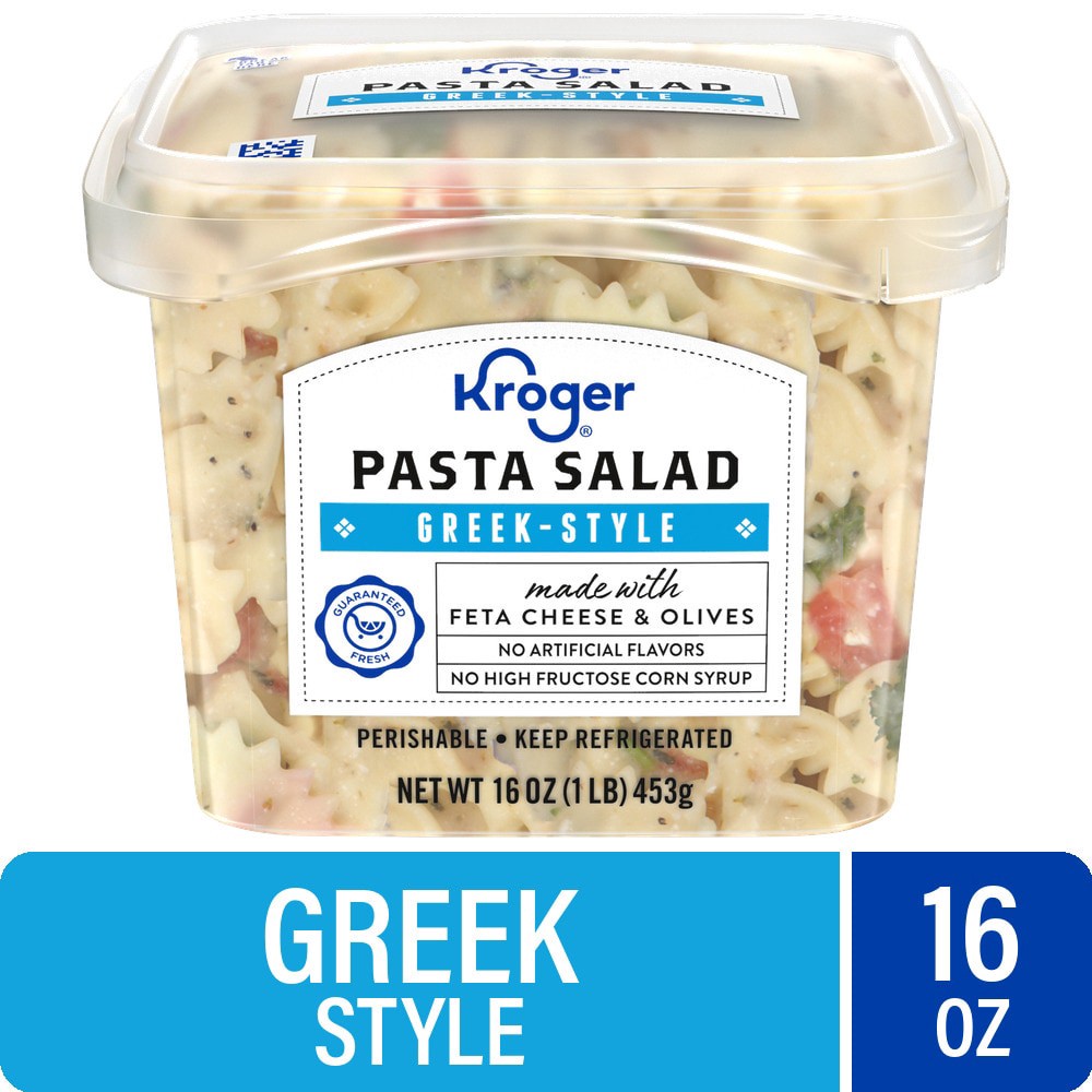 slide 3 of 3, Kroger® Greek Pasta Salad, 16 oz