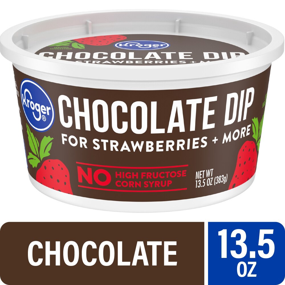 slide 4 of 4, Kroger® Chocolate Dip, 13.5 oz