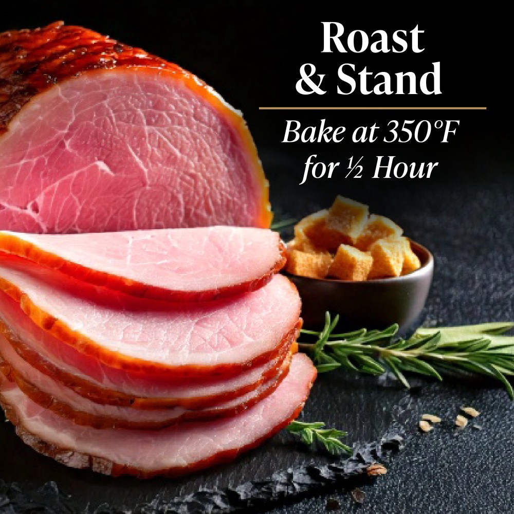 slide 2 of 4, Private Selection® Hickory Smoked Brown Sugar Ham Sliced & Boneless, 32 oz