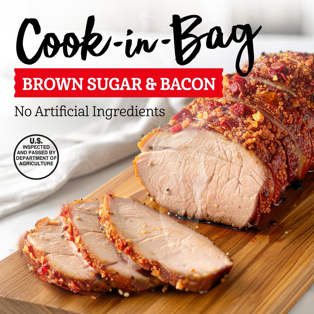 slide 4 of 4, Kroger® Bacon Brown Sugar Tenderloin, 1 lb