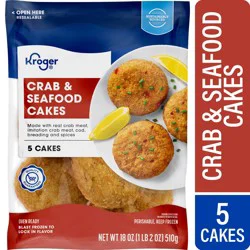 Kroger® Crab and Seafood Cakes