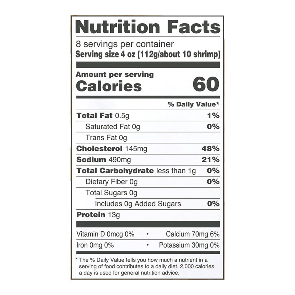 slide 5 of 5, Sand Bar Large Peeled & Deveined Shrimp Shell-Off, 2 lb