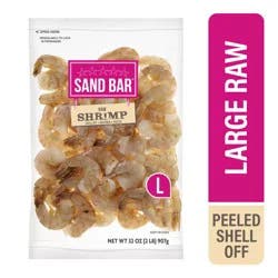 Sand Bar Large Peeled & Deveined Shrimp Shell-Off