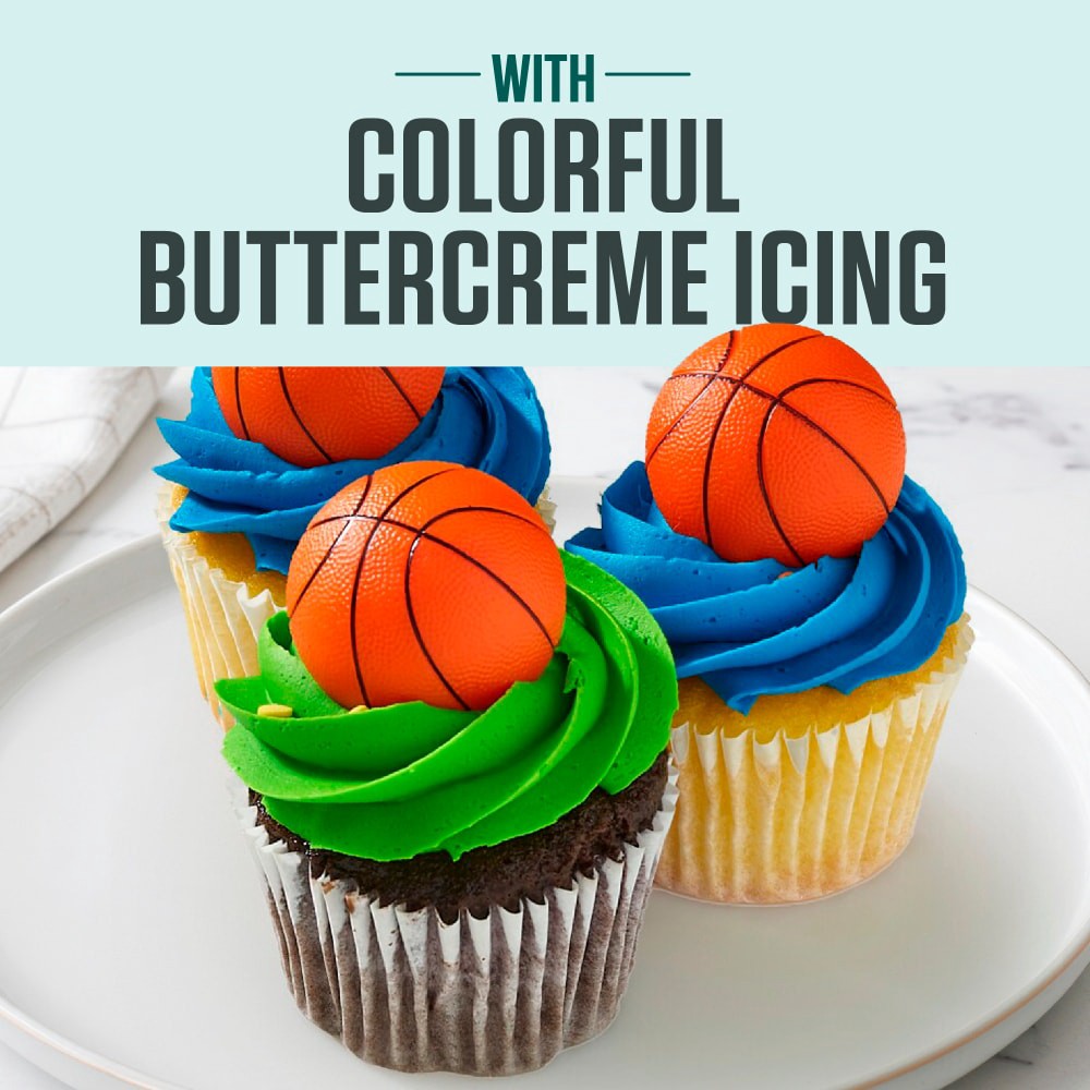 slide 2 of 4, Variety Cupcakes with Buttercream Icing, 12 ct