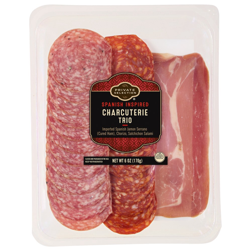 slide 2 of 3, Private Selection® Spanish Inspired Charcuterie Trio, 6 oz