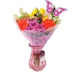 Bloom Haus Mini Delights Masonette Fresh Flower Arrangement, 1 ct