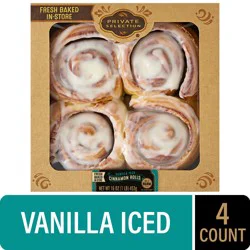 Private Selection® Vanilla Iced Cinnamon Rolls