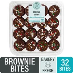 Bakery Fresh Christmas Brownie Bites