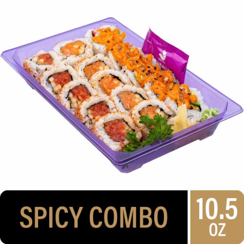 slide 1 of 1, Private Selection® Spicy Combo Sushi Roll by Snowfox™, 15 pc