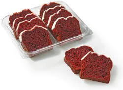 Bakery Fresh Iced Red Velvet Sliced Loaf Cake