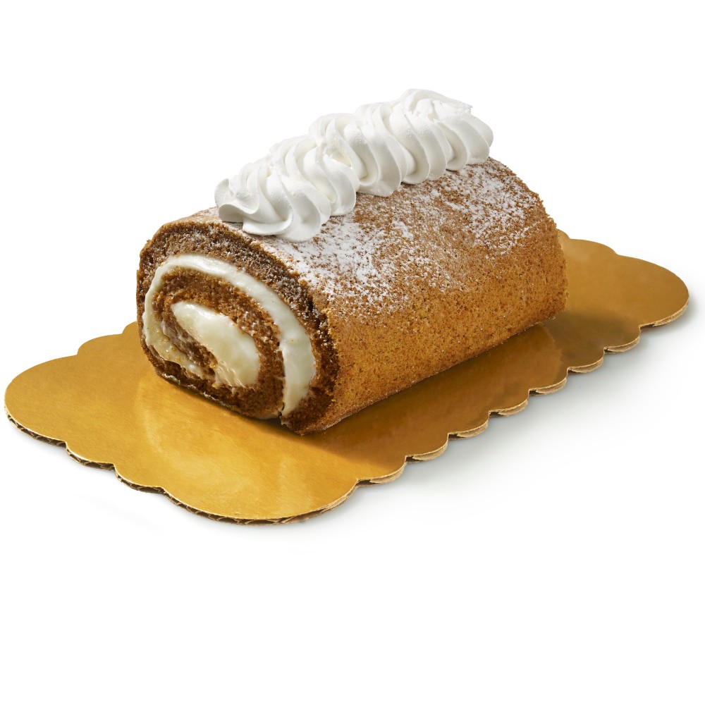 slide 2 of 3, Private Selection Pumpkin Cake Roll with Whipped Topping, 19.6 oz