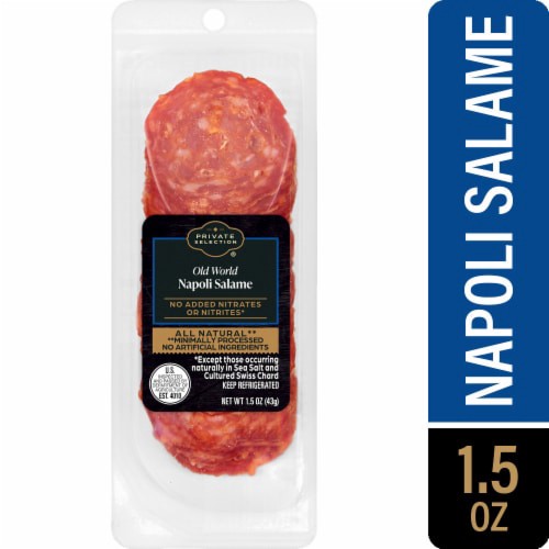slide 1 of 1, Private Selection® Napoli Salami Snack Pack, 1.5 oz