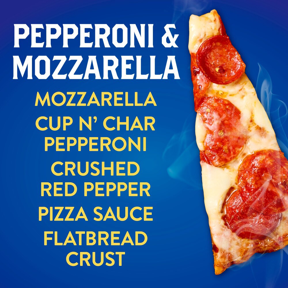 slide 2 of 4, Kroger® Pepperoni & Mozzarella Flatbread, 13.1 oz