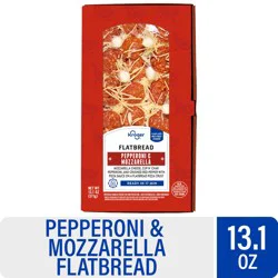 Kroger® Pepperoni and Mozzarella Flatbread