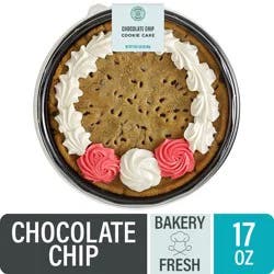 Bakery Fresh Valentine's Day Chocolate Chip Cookie Cake