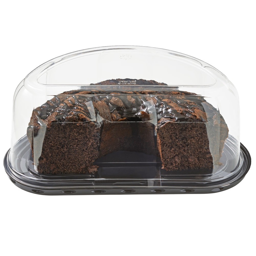 slide 3 of 3, Bakery Fresh Chocolate Pudding Cake Half, 15 oz
