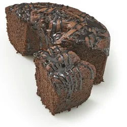 Bakery Fresh Chocolate Pudding Cake Half
