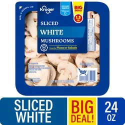Kroger® Sliced White Mushrooms BIG DEAL!