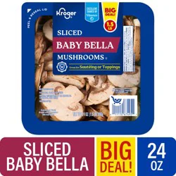 Kroger® Sliced Baby Bella Mushrooms BIG DEAL!