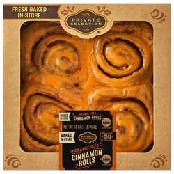 Private Selection® Orange Iced Cinnamon Rolls