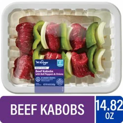 Kroger® Beef Kebabs with Bell Peppers and Onions