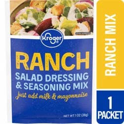 Kroger® Ranch Salad Dressing & Seasoning Mix Packet