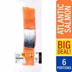 Kroger® Farm Raised Atlantic Salmon Portions