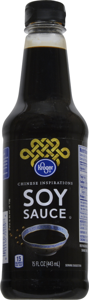 slide 2 of 3, Kroger Soy Sauce, 15 fl oz