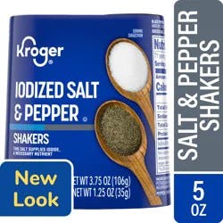 Kroger Salt & Pepper Shakers